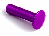 Embouts de vis Chicago en Aluminium M&eacute;tallique Violet